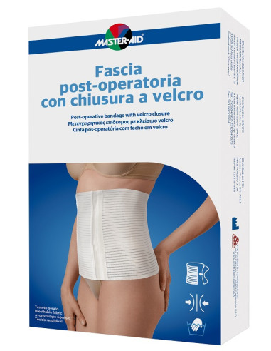 Fascia Post Operatoria Master-aid Chiusura A Velcro Millerighe 90-110cm
