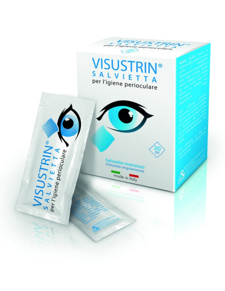 Visustrin Salvietta Oculare 20 Pezzi