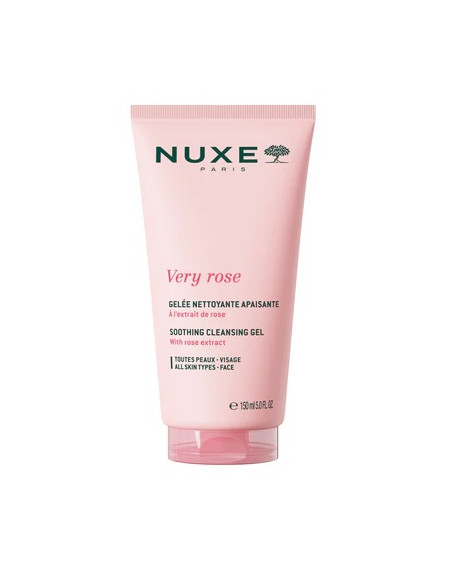 Nuxe Very Rose Soothing Cleansing Gel 150 Ml