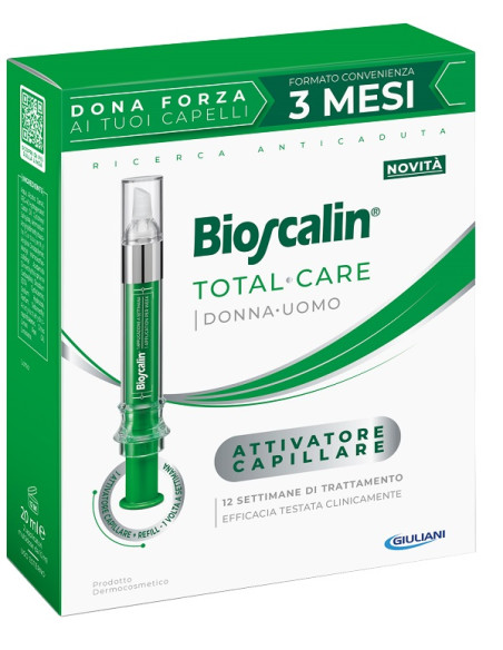 Bioscalin Total Care Attivatore Capillare 2 Applicatori Multidose X 10 Ml
