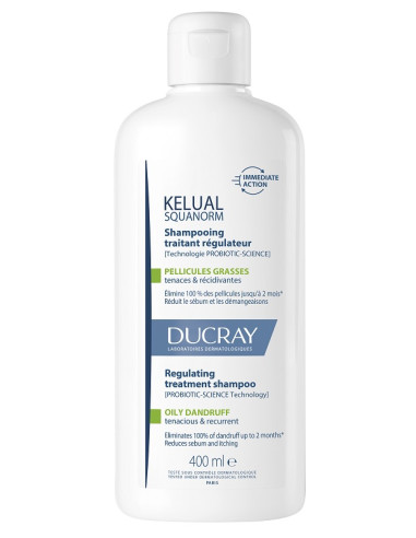 Kelual Squanorm Shampoo Trattante Regolatore Forfora Grassa400 Ml