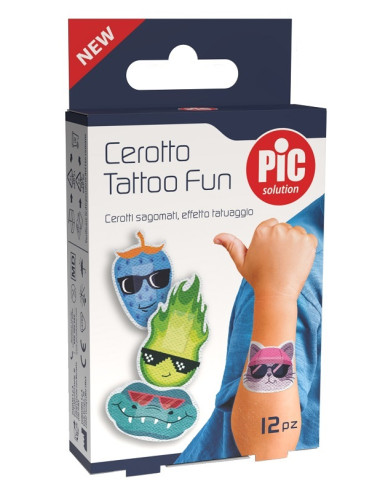 Pic Solution Cerotto Tattoo Fun 12 Pezzi
