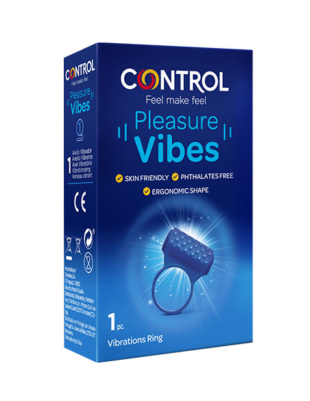 Control Pleasure Vibes Anello Vibrante