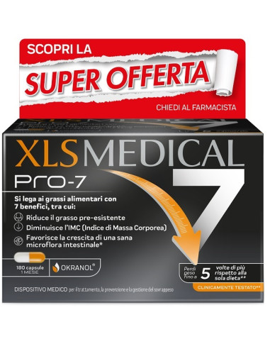 Xls Medical Pro-7 180 Capsule Taglio Prezzo