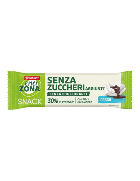 Enerzona Snack Coconut Senza Zuccheri Aggiunti 33 G