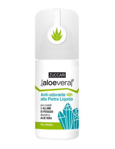 Aloevera2 Antiodore Pietra Liquido Roll On 50 Ml