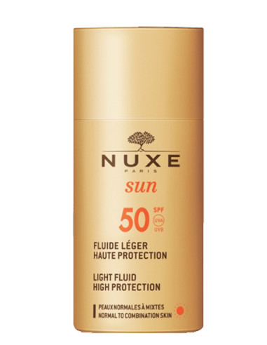 Nuxe Sun Fluido Leggero Alta Protezione Spf50 50 Ml