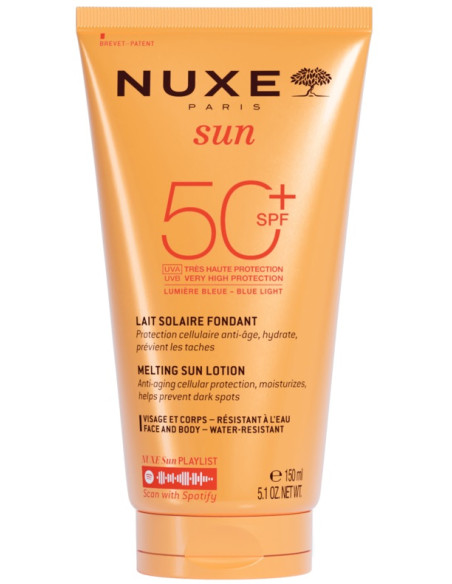 Nuxe Sun Latte Solare Anti-eta' Viso&corpo Spf50+ 150 Ml