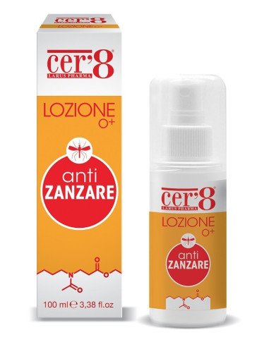 Cer'8 Lozione 0+ Antizanzare 100 Ml