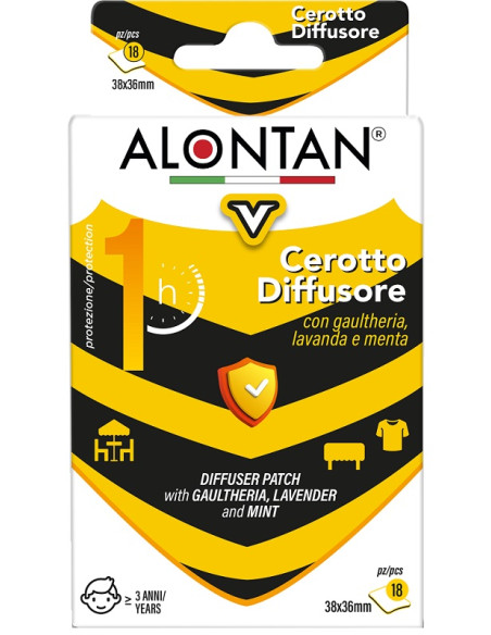 Alontan Cerotto Diffusore V 18 Pezzi 38x36 Mm