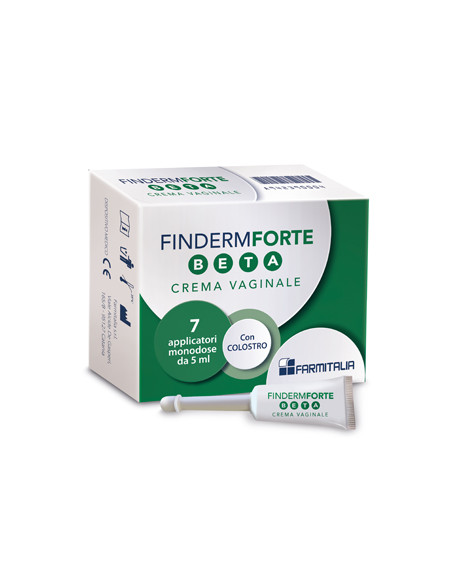 Finderm Forte Beta Crema Vaginale 7 Applicatori Monouso 5 G