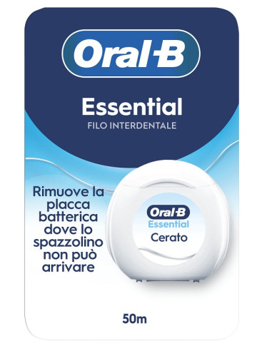 Oralb Essential Filo Cerato Interdentale 50 Metri