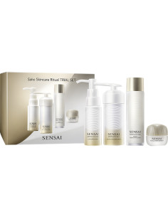 Sensai Absolute Silk Saho Trial Set 1 Silk Cleansing Milk 30ml + 1 Silk Mousse Wash 50 Ml + 1 Silk Micro Essence Lotion60 Ml + 1