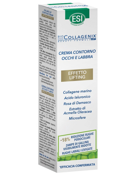 Esi Biocollagenix Crema Contorno Occhi Labbra Effetto Lifting 15 Ml