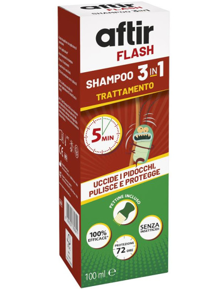 Aftir Flash Shampoo 3 In 1 100 Ml