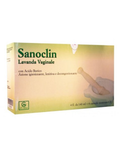 Sanoclin Lavanda Vaginale 4 Flaconi 140 Ml