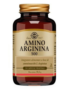 Amino Arginina 500 50 Capsule Vegetali