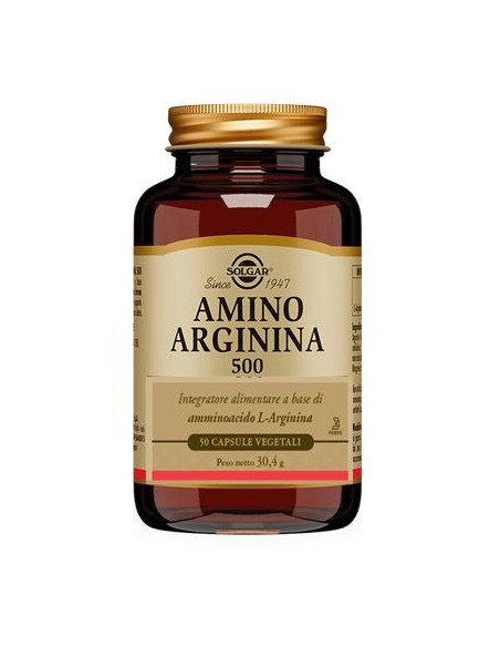 Amino Arginina 500 50 Capsule Vegetali