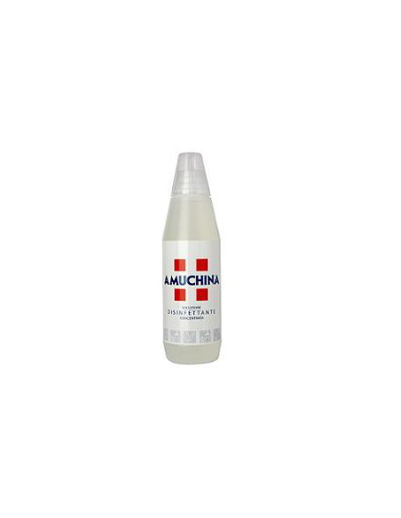 Amuchina Liquida 100% Disinfettante Igienizzante A Base Di Ipoclorito Di Sodio Antimicrobico Ad Ampio Spettro D'azione 1000 Ml