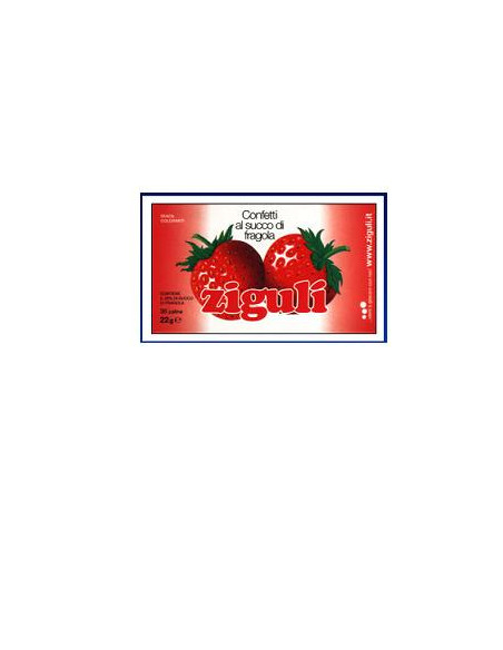 Ziguli Fragola 36 Palline 22 G