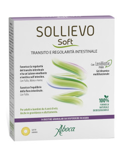 Sollievo Soft 14 Bustine Granulari Da 3,8 G Senza Glutine Senza Lattosio Senza Zuccheri Aggiunti