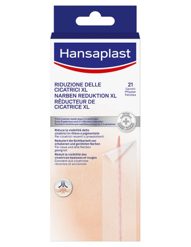Cerotto Riduzione Delle Cicatrici Xl Hansaplast 21 Pezzi