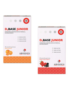D3base Junior 30 Caramelle Gommose Arancia