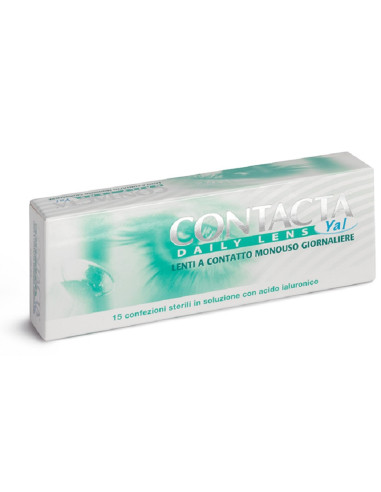 Lente A Contatto Monouso Giornaliera Contacta Daily Lens Yal15 -1,25 15 Pezzi