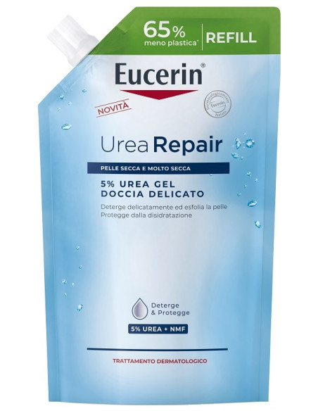 Eucerin 5% Urea Gel Doccia Delicato Refill 400 Ml