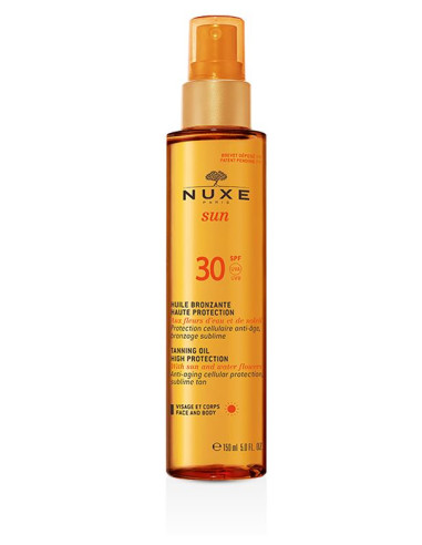 Nuxe Sun Olio Solare Viso E Corpo Spf30 150 Ml