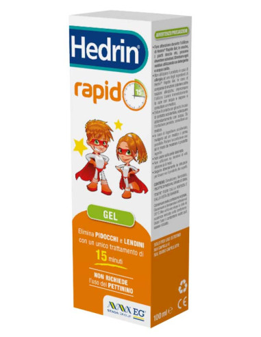 Hedrin Rapido Liquido Gel 100 Ml