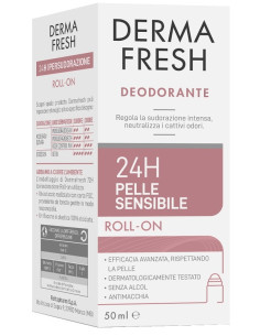 Dermafresh 24h Pelle Sensibile Roll On 50 Ml