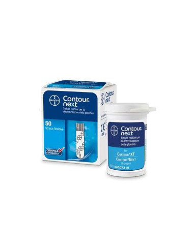 Strisce Misurazione Glicemia Contour Next 50 Pezzi