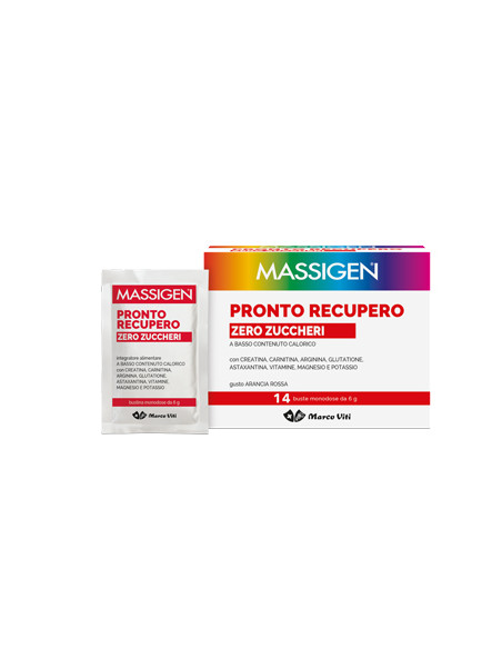 Massigen Pronto Recupero Zero Zuccheri 14 Bustine