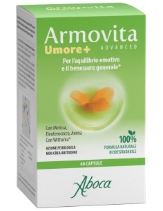 Armovita Umore+ 60 Capsule 466 Mg Senza Glutine Senza Lattosio