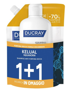 Kelual Squanorm Kit Forfora Secca 400 Ml 1+1 Ricarica In Omaggio