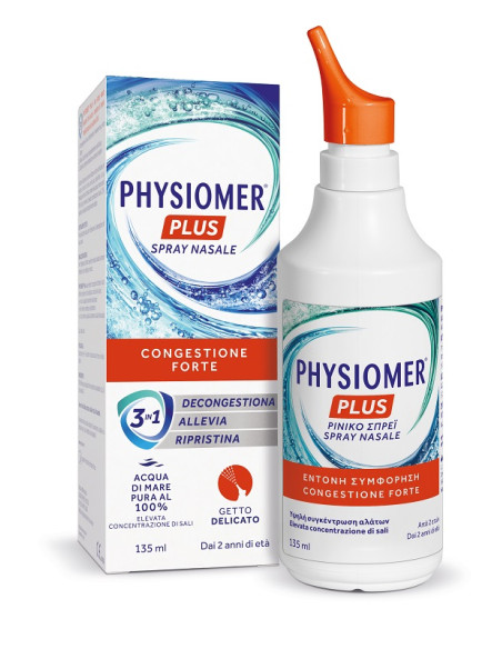 Spray Nasale Physiomer Plus Getto Delicato 135 Ml