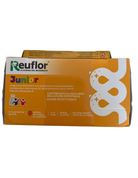 Reuflor Junior 10 Flaconcini 8 Ml + Gadget Matite Colorate