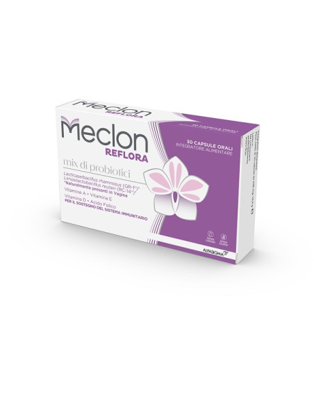 Meclon Reflora 30 Capsule Orali Senza Lattosio Senza Glutine