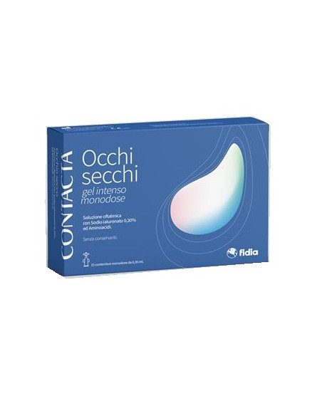 Contacta Occhi Secchi Gel Intenso Monodose 15 Contenitori Monodose Da 0,35 Ml