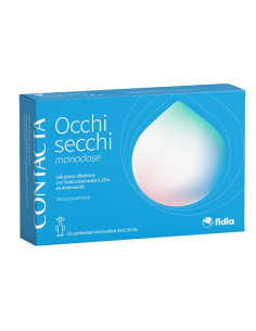 Contacta Occhi Secchi Monodose 15 Contenitori Monodose Da 0,35 Ml