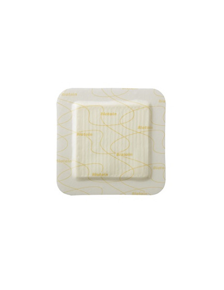 Medicazione Biatain In Schiuma Di Poliuretano Con Bordo Adesivo In Silicone 10x10 Cm 10 Pezzi
