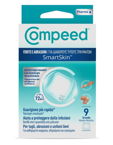 Compeed Cerotti Ferite E Abrasioni Grande 10 Pezzi
