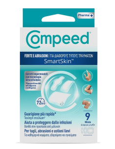 Compeed Cerotti Ferite E Abrasioni Misto 9 Pezzi