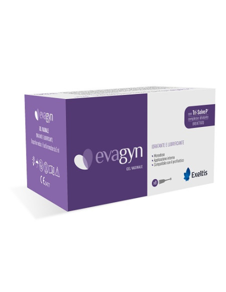Evagyn Gel Vaginale 8 Tubetti Monodose Da 5 Ml