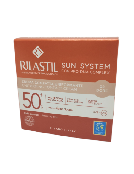 Rilastil Sun System - Compatto Doré 02 SPF 50+ da 10g
