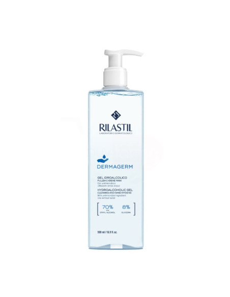 Rilastil Dermagerm - Gel Idroalcolico Igienizzante Mani da 500ml