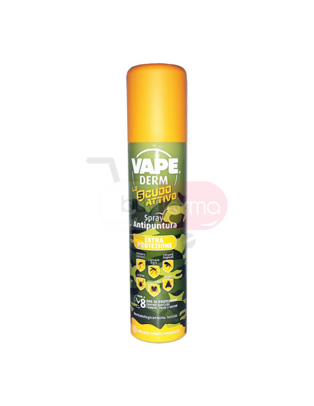 Vape Derm - Lo Scudo Attivo Spray Antipuntura Extra Protezione da 100ml
