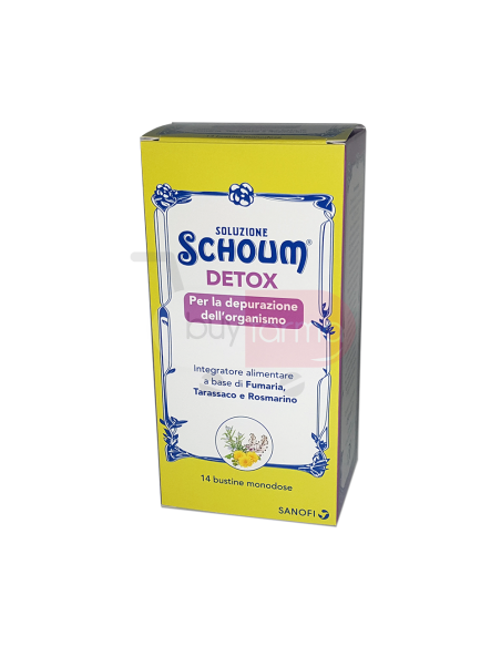 Soluzione Schoum - 14 Bustine Integratore per la Depurazione dell'Organismo