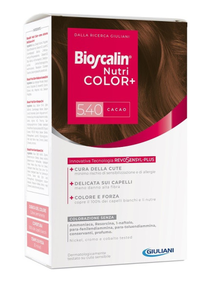 Bioscalin Nutricolor Plus 5,40 Cacao - Trattamento Colorante